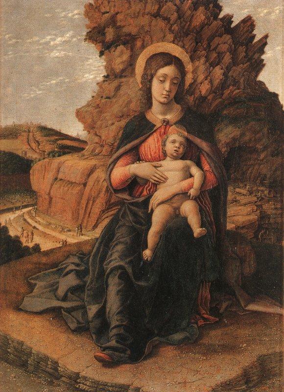 Andrea Mantegna Madonna and Child Sweden oil painting art